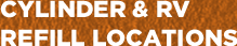 Cylinder RV Refills