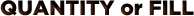 quantity