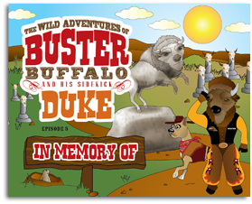 Buster and Duke Coloring Book