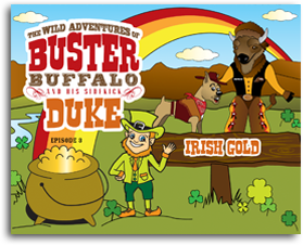 Buster and Duke Irish Gold